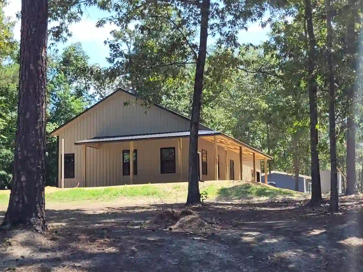 Barndominiums project built by Hoover Building Systems