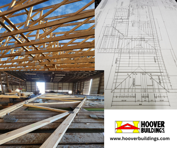 Hoover Trusses custom design graphic