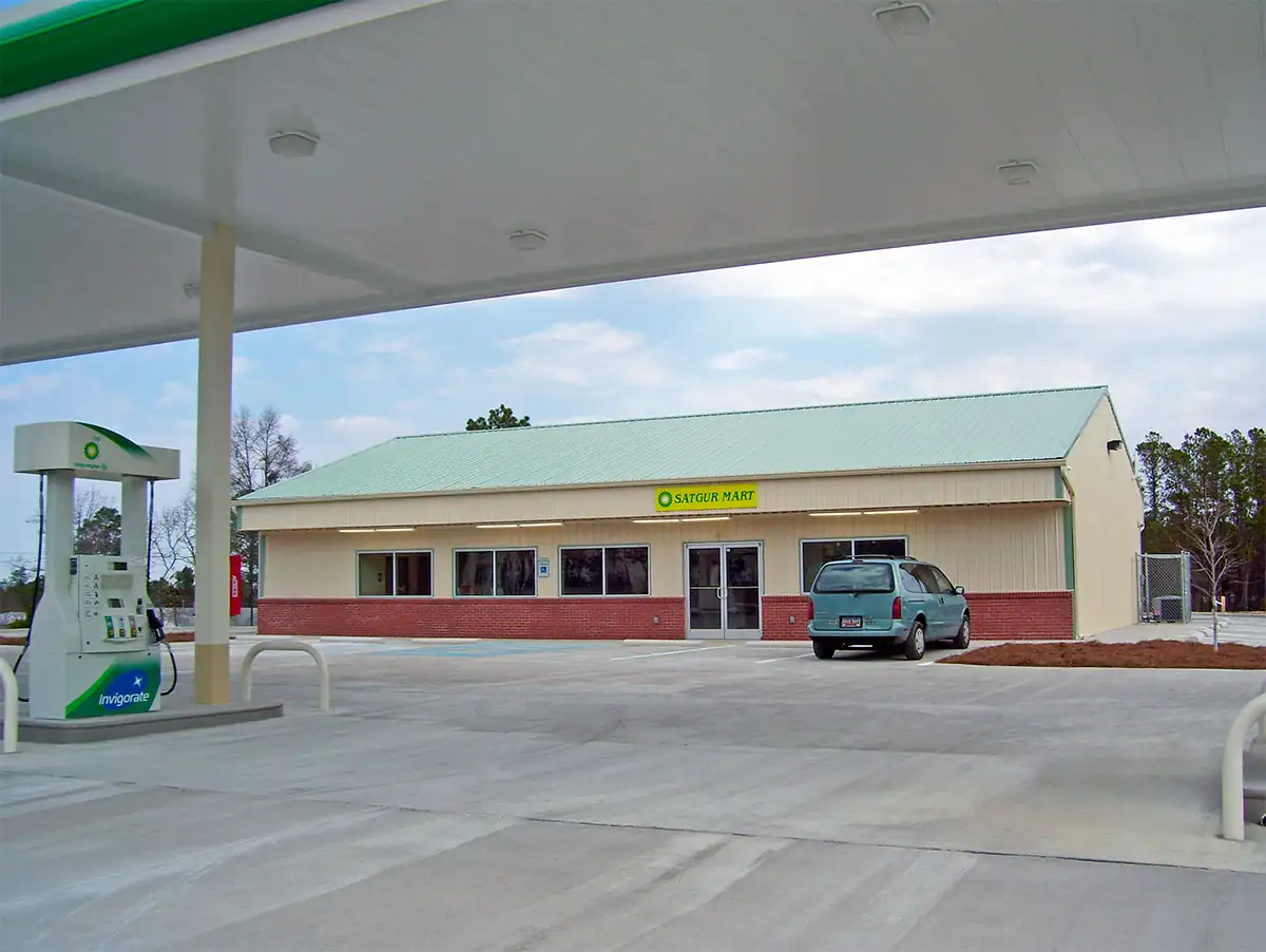 Commercial project built by Hoover Building Systems