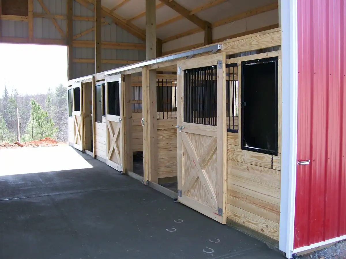 Horse Barns built by Hoover Building Systems — photo 6