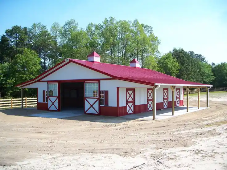 Horse Barns built by Hoover Building Systems — photo 4