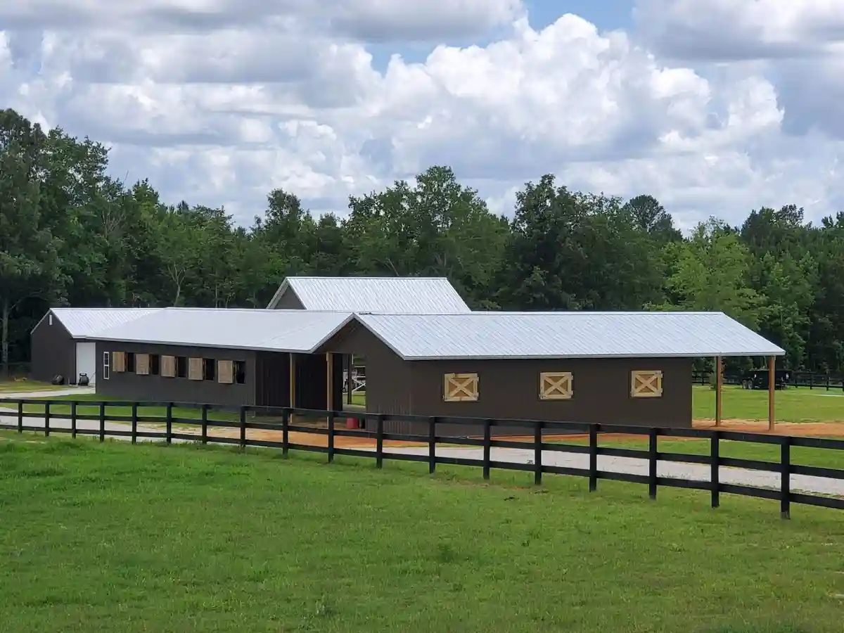 Horse Barns by Hoover Building Systems, serving South Carolina and North Carolina